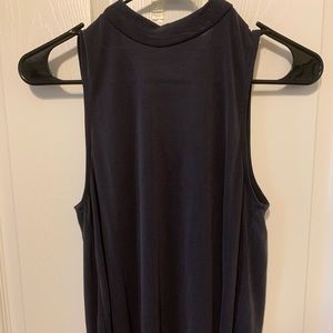 Soft & Sexy Sueded High Neck Top